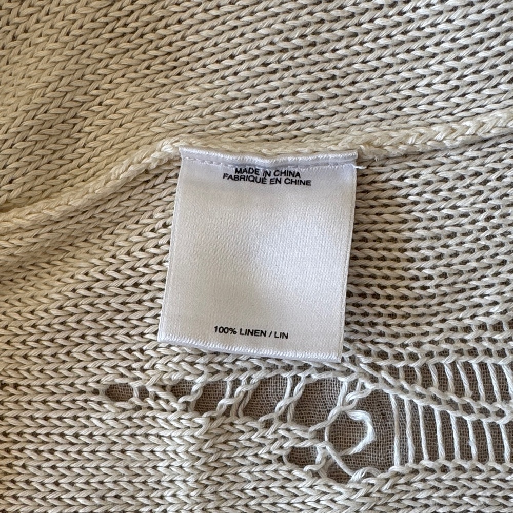 Helmut Lang Cream Sweater with Pointelle Holes - Picture 9 of 14